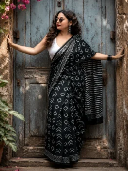 Linen Cotton Black