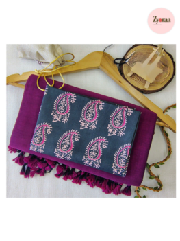 Khadi Cotton Purple