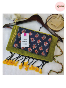 Khadi Cotton Green