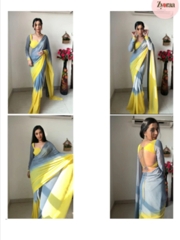 Soft Georgette, Ready to Wear, One Minute Saree