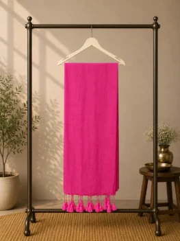 Plain Mul Rani Pink