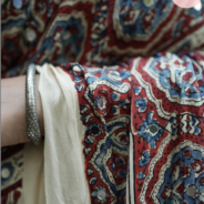 Gajji silk cream 4