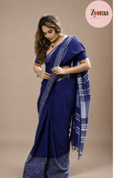 Linen Cotton Saree