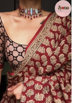 Chanderi Cotton Saree