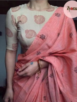 Chanderi Cotton Saree